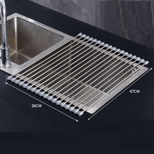 Multifunctional Pot Mat for Kitchen, Creative Minimalist Design with Storage and Drainage, Essential Kitchen Accessory