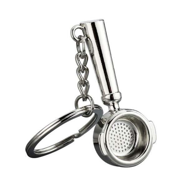 Metal Pan Spoon Keychain, Kitchen Accessory Charm, Practical and Stylish Key Holder