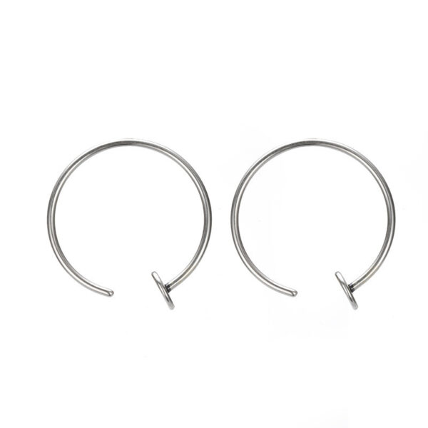 Elegant Simple Gold Plated Hoop Earrings for Daily Wear, Classic Fashion Gold Plated Hoop Earrings, Stylish Simple Gold Plated Hoop Earrings