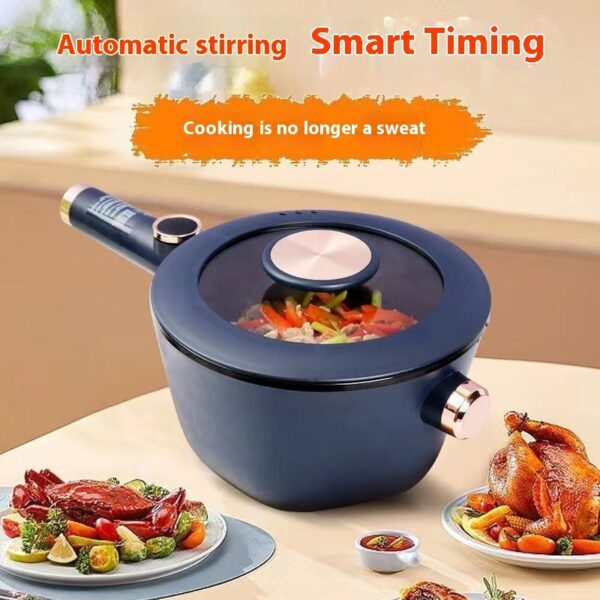 All-in-One Automatic Cooking Pot for Home Use, Lazy Cook's Dream: Automatic All-in-One Pot, Versatile Automatic Cooking Pot for Effortless Meals