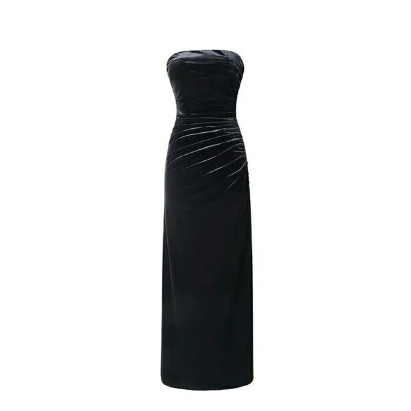 Long Skirt Party Dress, Elegant Dinner and Annual Party Gown, Stylish Long Dress for Events