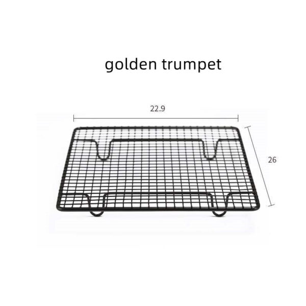 Rectangular Non-Stick Cake Cooling Rack, Premium Baking Cooling Rack for Cakes, Durable Cooling Rack for Even Baking