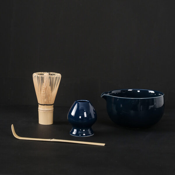 Japanese Matcha Tea Set, Pouring Ceramic Bowl with Cups, Traditional Matcha Ceremony Drinkware