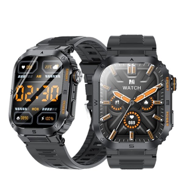 Multifunctional Waterproof Alarm Clock Watch with Large Dial and Smart Reminder, Large Dial Multifunctional Waterproof Smart Reminder Watch