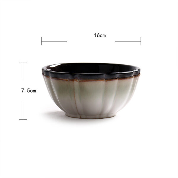 Lotus Pond Moonlight American Western Tableware Creative Ceramic Bowl Cup Set, Artistic Lotus Pond Moonlight Ceramic Tableware, Creative and Elegant Bowl and Cup Set