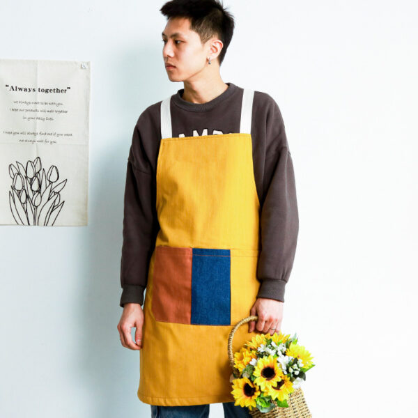 Minimalist Kitchen Baking Apron for Home Use, Stylish and Simple Apron for Baking, Durable Household Baking Apron