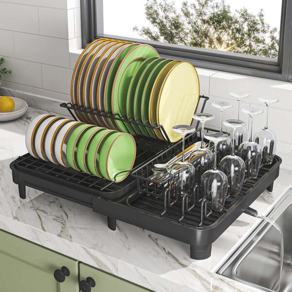 Multifunctional Kitchen Bowl Rack, Versatile Organizer for Efficient Kitchen Storage