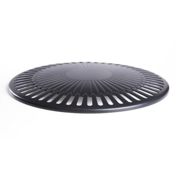 Outdoor Portable Round Barbecue Pan, Korean Non-Stick Baking Pan, Ideal for Barbecue and Outdoor Cooking