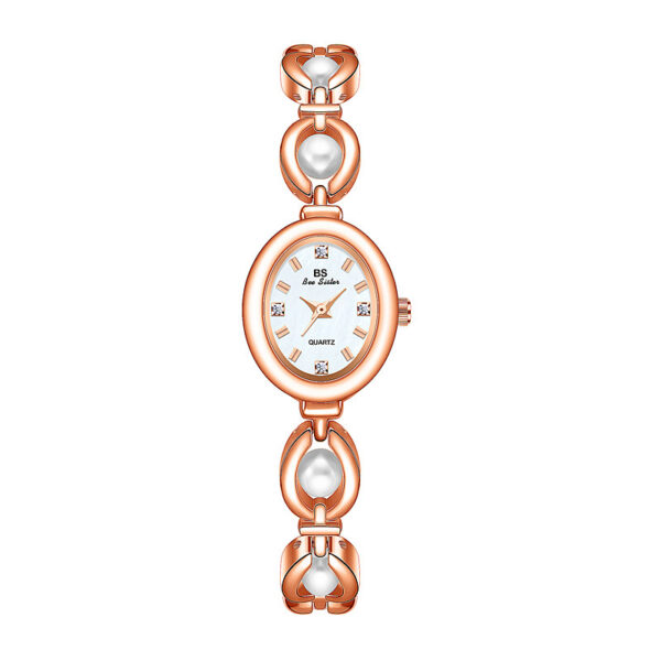 New Pearl Grace Women's Watch, Elegant Pearl Grace Watch for Women, Stylish Women's Watch with Pearl Accents