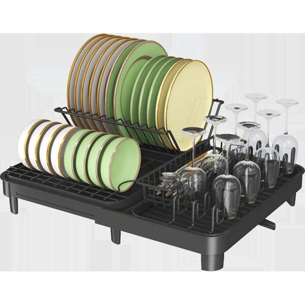 Multifunctional Kitchen Bowl Rack, Versatile Organizer for Efficient Kitchen Storage