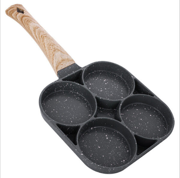 Non-Stick Egg Dumpling Pan, Perfect for Breakfast Egg Burgers and Dumplings, Easy-Clean Cookware