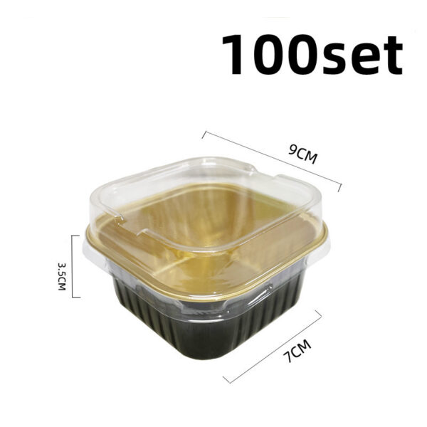 Disposable Tinfoil Baking Cups, Single-Use Foil Cups for Baking, Convenient Cupcake Liners