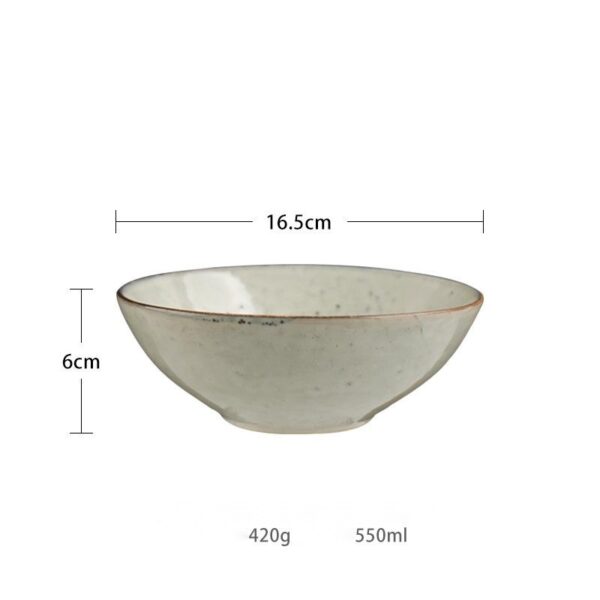 Japanese Retro Pitted Household Ceramic Tableware, Traditional Japanese Ceramic Tableware, Vintage-Inspired Dining Set