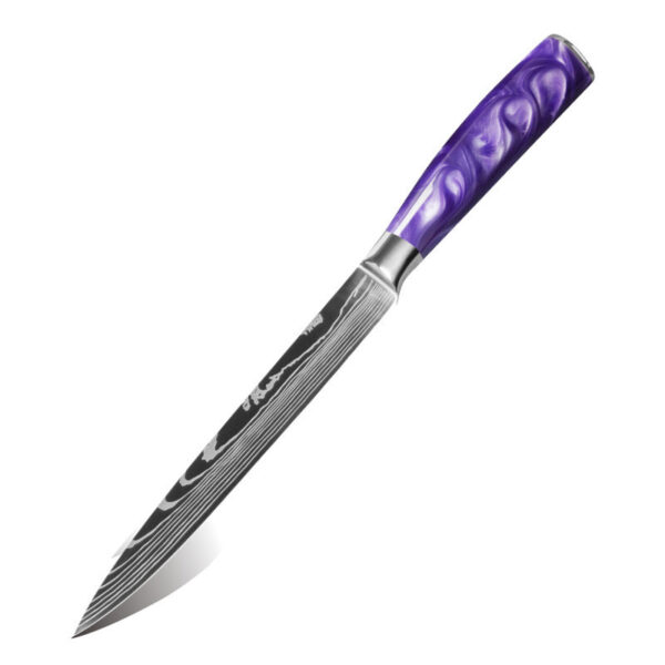 Purple Creative Fruit and Vegetable Knife for Home Use, Stylish Purple Kitchen Knife for Fruits and Vegetables, High-Performance Purple Knife for Cutting