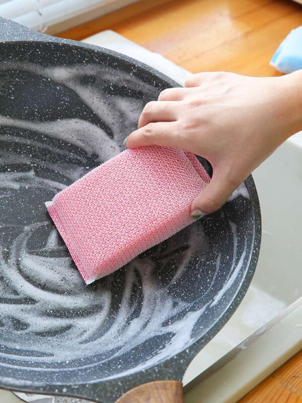 Kitchen Supplies Sponge Dishwashing Brush, Durable Cleaning Tool for Effective Dishwashing, Essential Kitchen Accessory