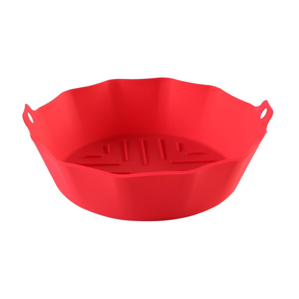 Silicone Air Fryer Accessories, Baking Tools Tray for Even Cooking, Heat-Resistant and Easy to Clean