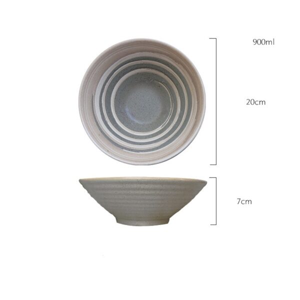 Large Size Household Dishes and Tableware Sets, Family-Sized Ceramic Dinnerware, Oversized Plates and Bowls for Home Dining