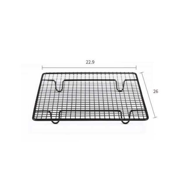 Rectangular Non-Stick Cake Cooling Rack, Premium Baking Cooling Rack for Cakes, Durable Cooling Rack for Even Baking