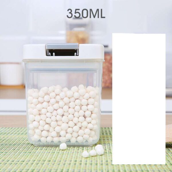 Plastic Whole Grain Food Storage Box, Airtight Kitchen Container for Grains, Durable and Practical