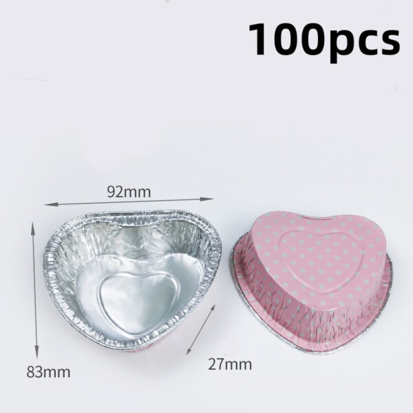 Disposable Tinfoil Baking Cups, Single-Use Foil Cups for Baking, Convenient Cupcake Liners